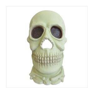 未使用新品！大きなティッシュケース『ティッシュスタンド』 スケルトンナイトグロー おもしろ雑貨『ティッシュスタンド』 スケルトン ナイトグロー