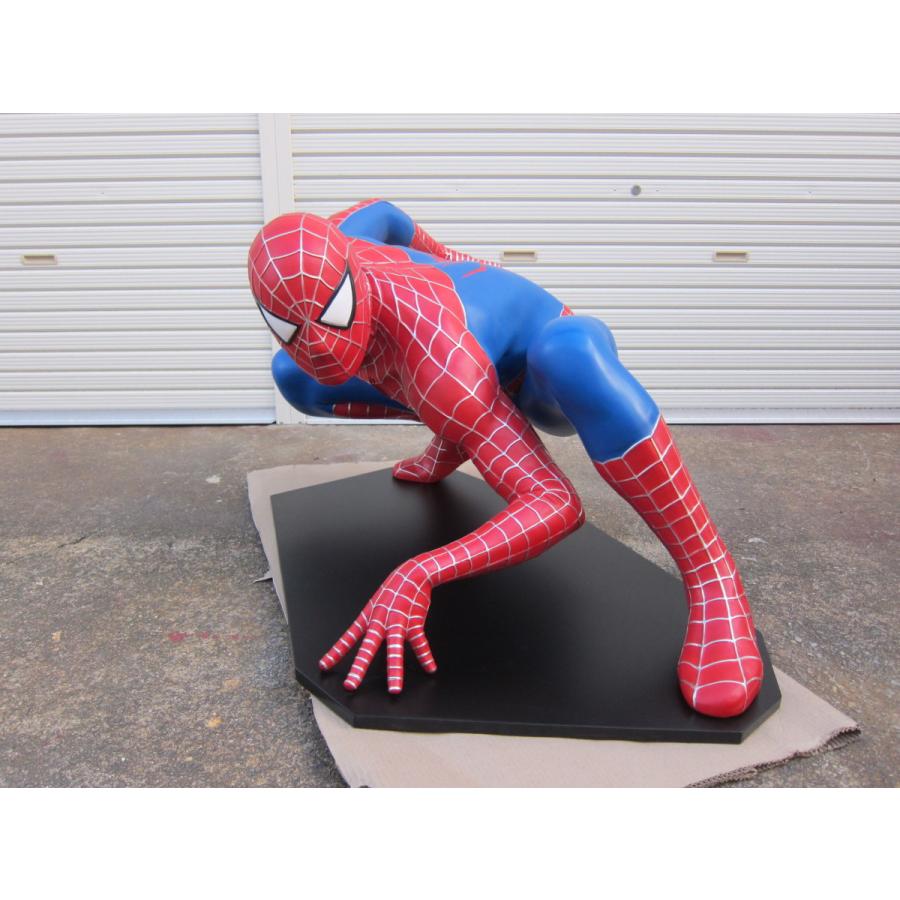スパイダーマン ビッグ【闘い】 等身大フィギュア ※ 大型商品の スパイダーマン ビッグ【闘い】 等身大フィギュア ※ 大型商品の