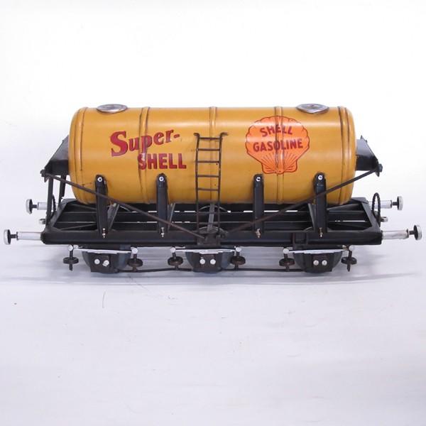 ブリキのおもちゃ　スーパーシェル（ガソリン運搬列車） ブリキのおもちゃ スーパーシェル（ガソリン運搬列車） : ドリーム