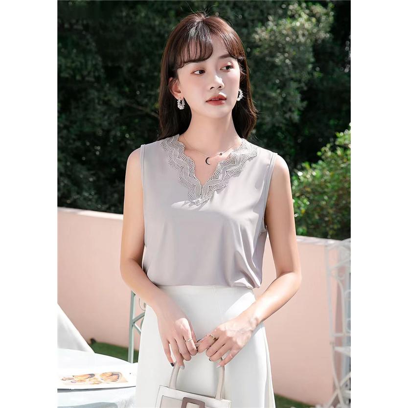 タンクトップ レディース インナー 下着 ノースリーブ 滑らか Vネック 夏 シンプル 肌着 おしゃれ 無地 重ね着 透けない 夏服 送料無料 29apr21vbx06 Dream Fashion 通販 Yahoo ショッピング