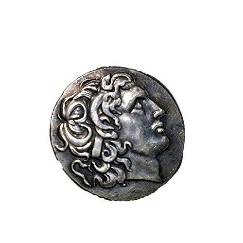 古代ギリシャ銀貨　アレキサンドリア　BC4世紀　本物 062555a7ec58e70488fbebe71a8cfd