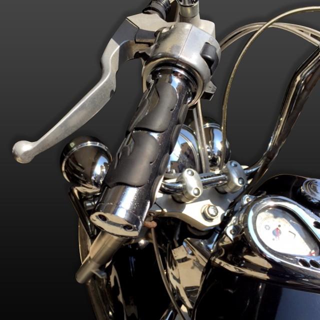 バイク アメリカン グリップ 1インチサイズ 25 4mm ビレット スロットルアシスト付も可能 ドラッグスター マグナ シャドウ アメリカンテイスト国産にも001 096 Dream Japan 通販 Yahoo ショッピング