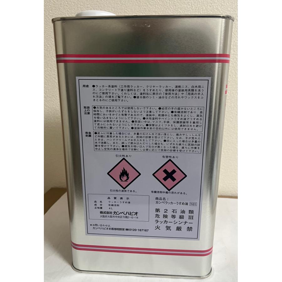 カンペ　得用ラッカーうすめ液 カンペ 得用 ラッカーうすめ液 1L : ドリーム オープン - 通販 - Yahoo