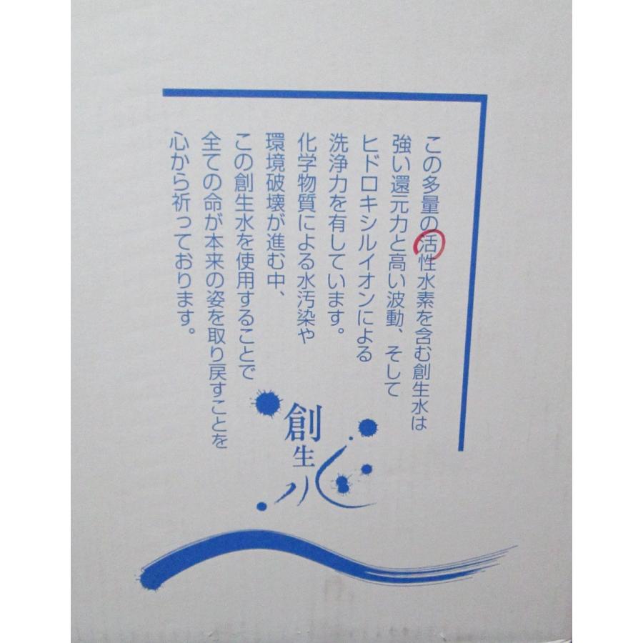 創生水・瓶 1箱（1.8L×6本）6本分、創生水入り 1升ビン : ドリーム 