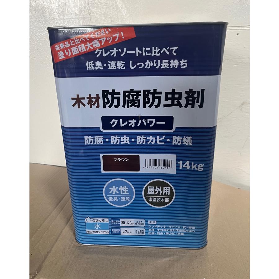 和信ペイント　防腐防虫剤　14kg　ブラウン　（Yahoo!・ドリーム オープン）