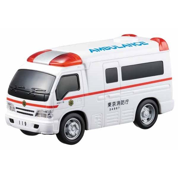 プレゼント 子供 男の子 ドライブタウン 救急車 ミニカー プルバック
