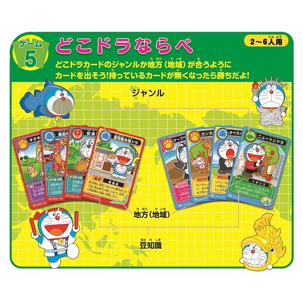 ドラえもん おもちゃ 男の子 女の子 5歳 6歳 ボードゲーム どこでもドラえもん 日本旅行ゲーム5 すごろく 日本の地名 名物 外国の地名 文化 知育玩具｜dream-realize｜05