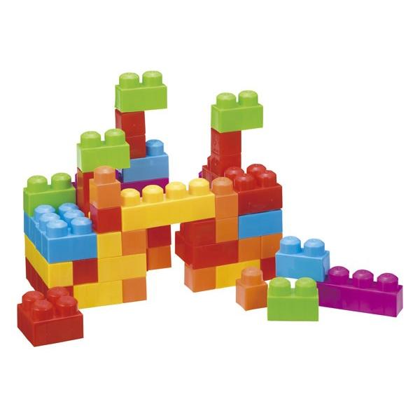 おっきなブロック バケツ入りセット たくさん遊べる88ピース入り お