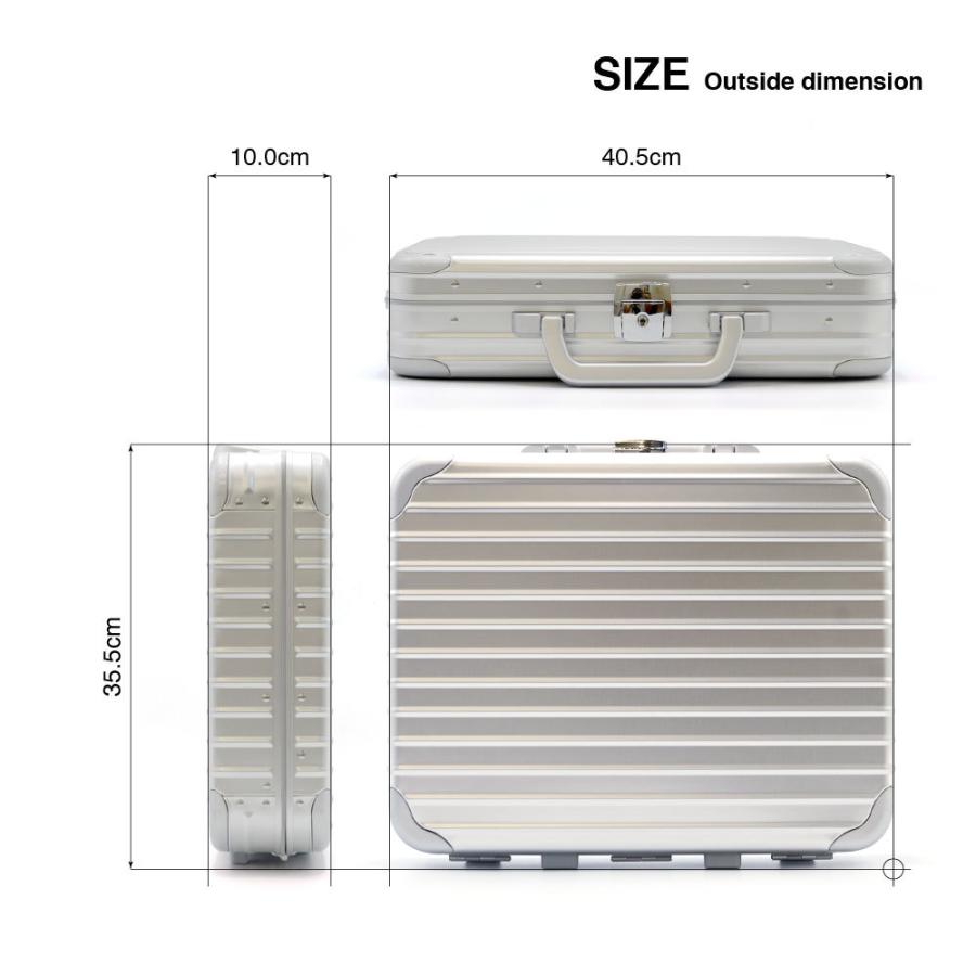 【非売品】パピコ アタッシュケース アタッシュケース アルミ B4 A4 B5 軽量 出張 丈夫 旅行 バッグ カバン