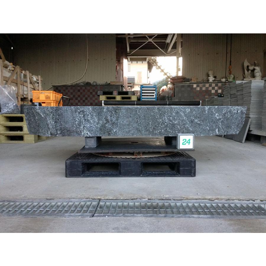 幅200cm×奥行き65cm×高さ約25cm 国産黒御影石(福島県産:浮金石 幅200cm×奥行き65cm×高さ約25cm 国産黒御影石(福島県産:浮金石