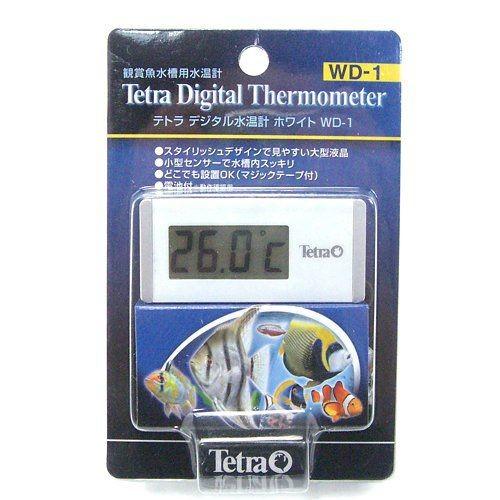  テトラ デジタル水温計 ホワイト WD-1 75095