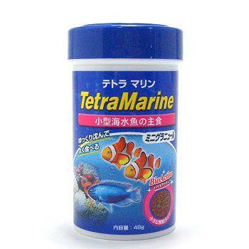 Tetra（テトラ） マリン ミニグラニュール 48g : アクアリウム