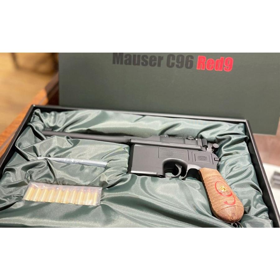 モデルガン モーゼル C96 Red9 マットブラック (4580750660199 モデルガン モーゼル C96 Red9 マットブラック (4580750660199