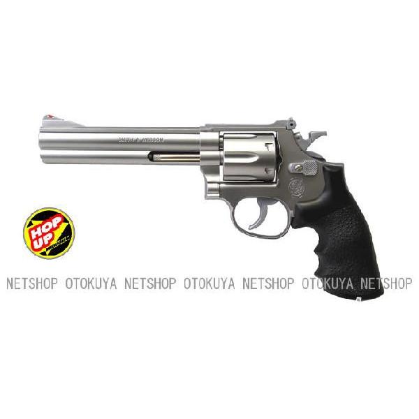 クラウンモデル エアガン リボルバー S&W M686 357マグナム 6インチ