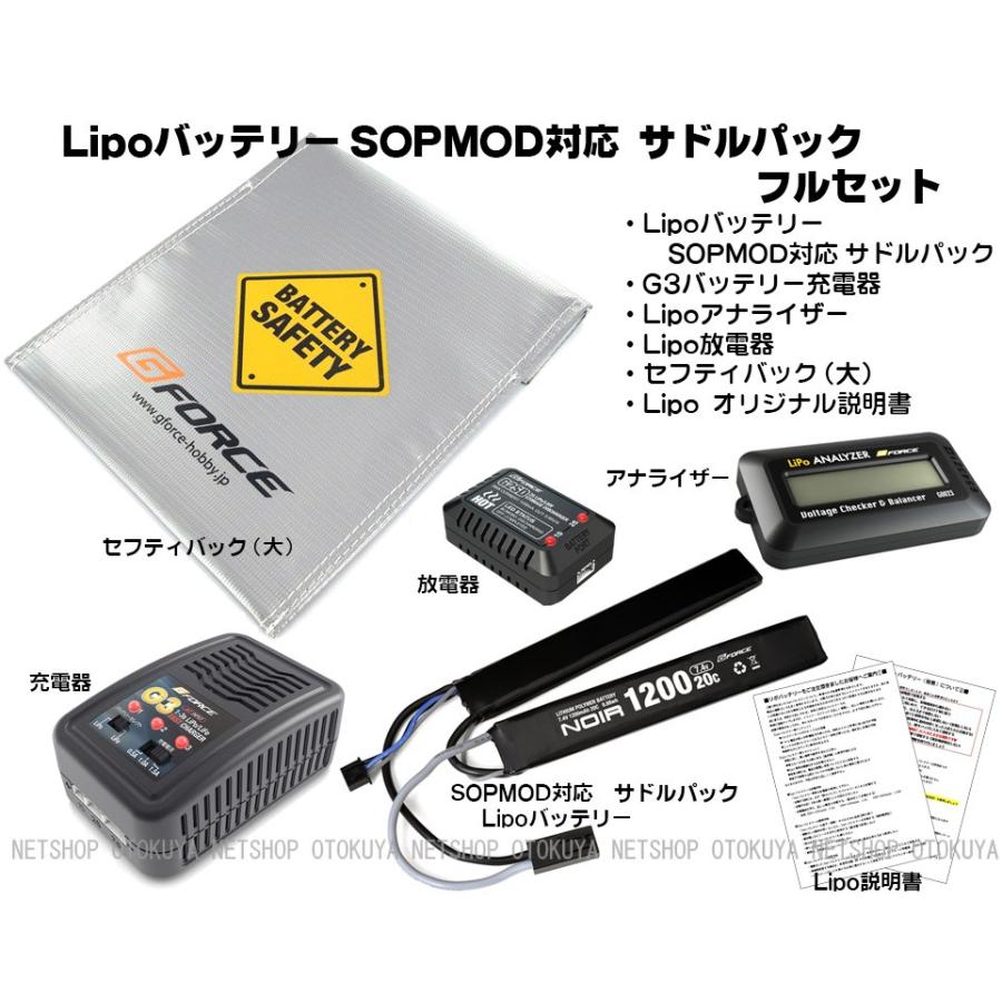 MS-LiPo 7.4Vリポバッテリーと充電器セット｜MS-LiPo リポバッテリー充電