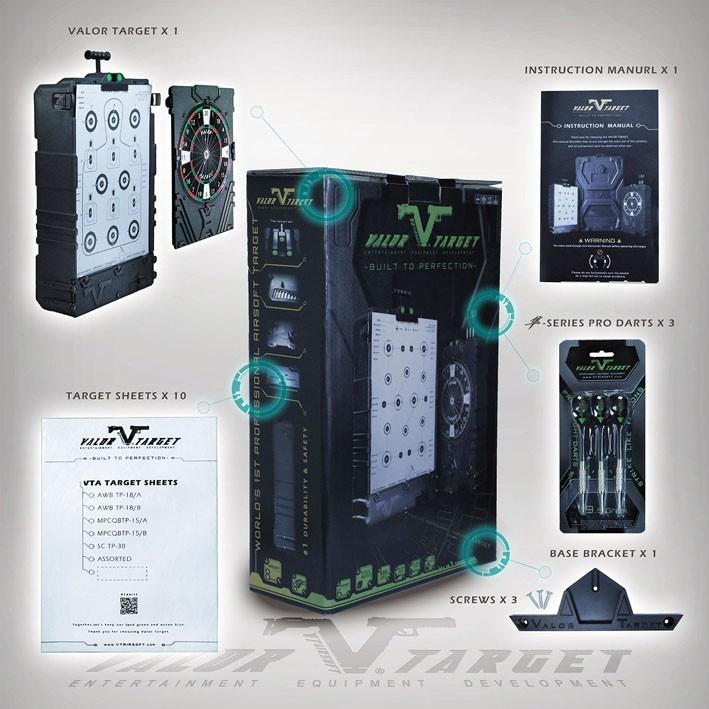 Valor Target エアガン用 超大型ターゲットボックス ＋替紙50枚 LayLax 多機能 バロウターゲット （VALOR TARGET） : ネットショップお