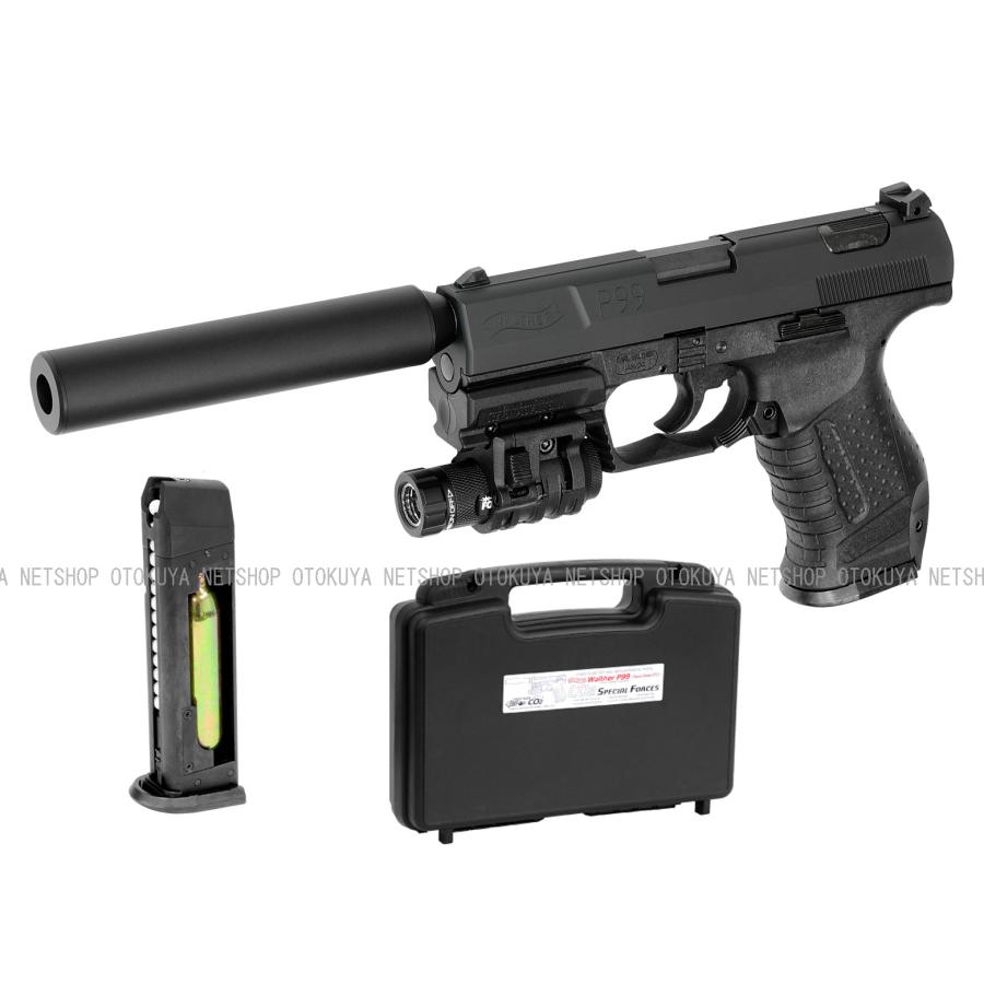 マルゼン ワルサーP99FS CO2 スペシャルフォース MARUZEN（マルゼン） ガスCO2 ワルサー P99FS 固定スライド スペシャル