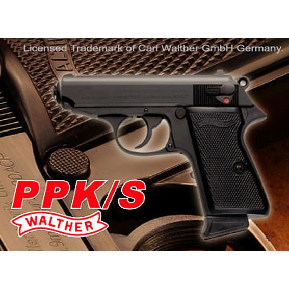 MARUZEN(エアガン) ガスブローバック ワルサー PPK/S ブラック MARUZEN(エアガン) ガスブローバック ワルサー PPK/S ブラック