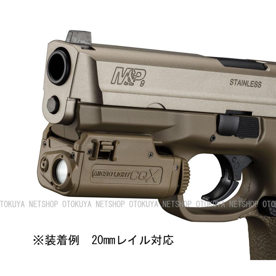新品 東京マルイ 純正 ナイトウォーリア スライド ブリーチ セット TOKYO MARUI（東京マルイ） LEDマイクロライト CQX フラットダーク