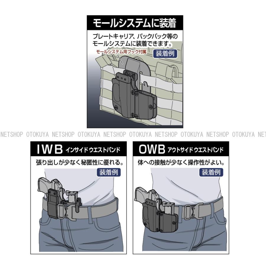 LCP ガスガン マガジン3本付き　ホルスター コンパクトキャリーガスガン LCP用ホルスター - オプション詳細 | 東京