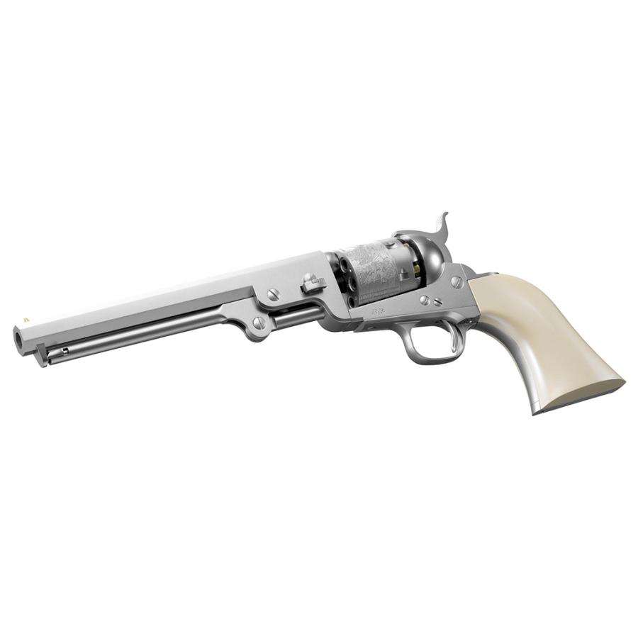TOKYO MARUI（東京マルイ） エアーリボルバーPRO M1851 NAVY シルバー