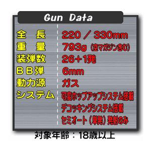 ガスブローバック HK45 タクティカル ブラック サイレンサー標準装備 (4952839142931)｜dream-up｜08