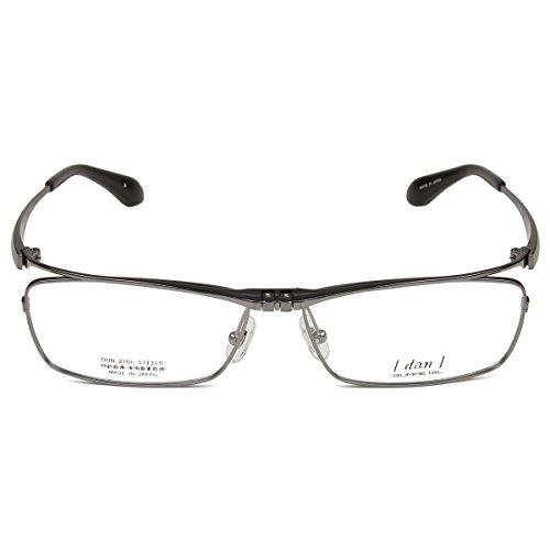 ドゥアン　眼鏡　日本製　ハネ上げ式　メガネ　跳ね上げ　DUN2101　dun-2101(5:グレー)