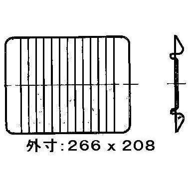 リンナイ ガステーブル専用部品 グリル焼き網｜dreamcape｜02