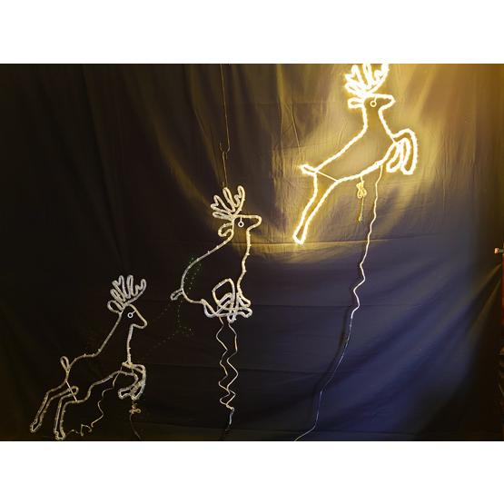 トナカイ イルミネーション ダッシュトナカイ ゴールド モチーフ