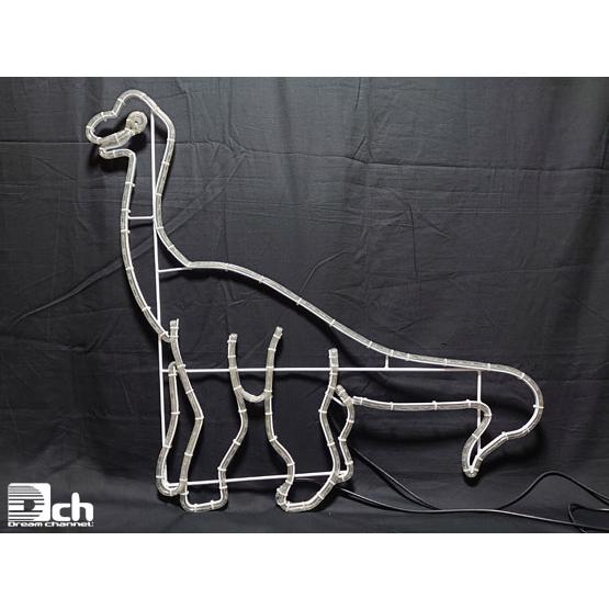 ディプロドクス 恐竜 イルミネーション モチーフ ライト 屋外使用可能