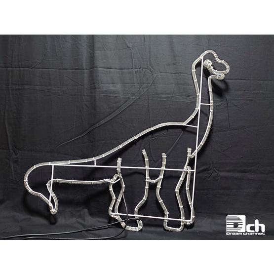 ディプロドクス 恐竜 イルミネーション モチーフ ライト 屋外使用可能