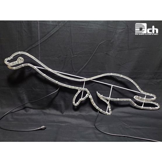 エラスモサウルス 恐竜 イルミネーション モチーフ ライト 屋外使用