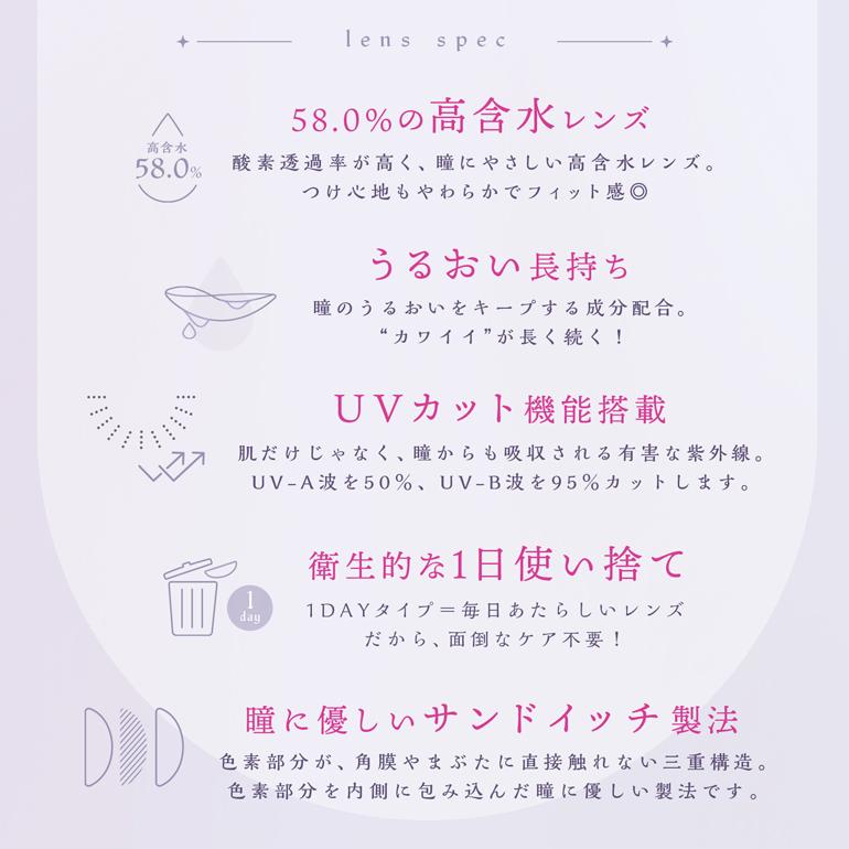 最大1000円OFFクーポンは6/16の9:59まで♪【送料無料】U.P.D アプデ  1Dayサークル 10枚入 12箱セット  ワンデーカラコン ニコル_16