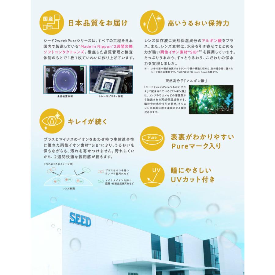 SEED 商品 2ウィークピュアマルチステージ 6枚 1箱 | メーカーから選ぶ