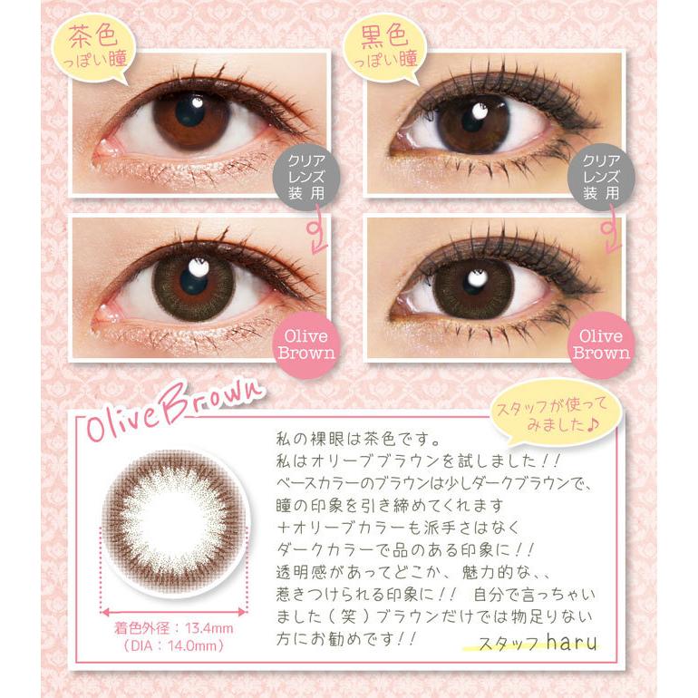 ルースシフォンゼル2ウィークUVモイスト 6枚入 1箱 カラコン 2週間交換 2week RuthChiffon ZERU | SHOーBI | 02