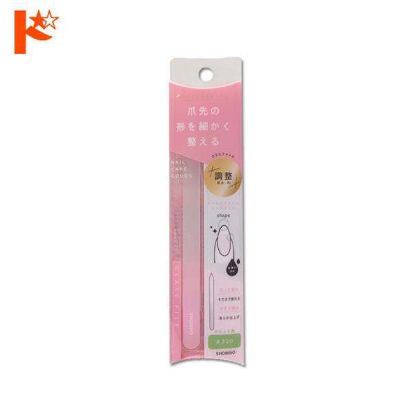 ネイルケアグッズ ガラスファイル Spv メール便発送可 粧美堂株式会社 爪やすり ネイルファイル 自爪ケア 仕上げ お手入れ440円 爪磨き お得な特別割引価格