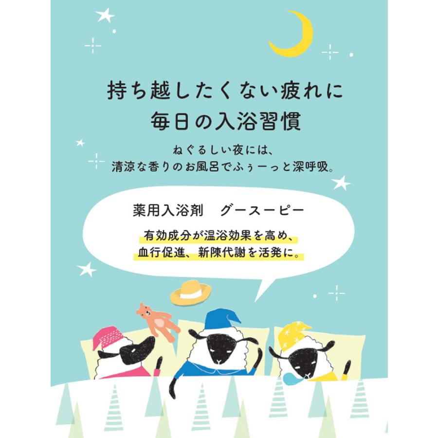薬用入浴剤 グースーピー【医薬部外品】 株式会社チャーリー 入浴剤 プチギフト お風呂