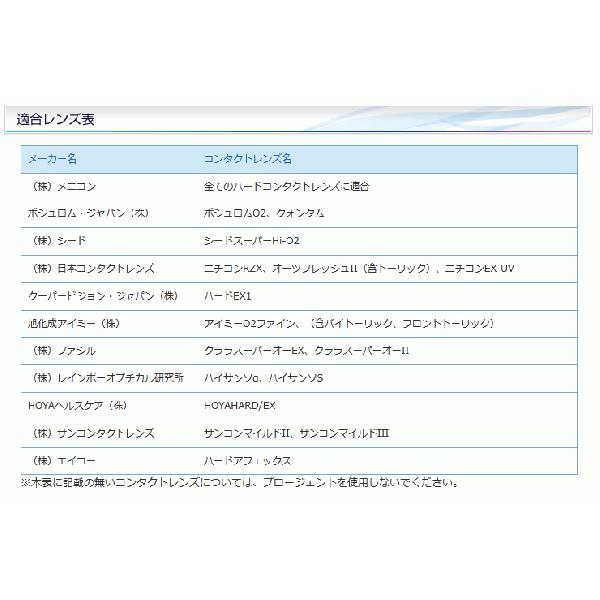 メニコン（menicon） プロージェント7ペア 1箱 ハード用強力タンパク