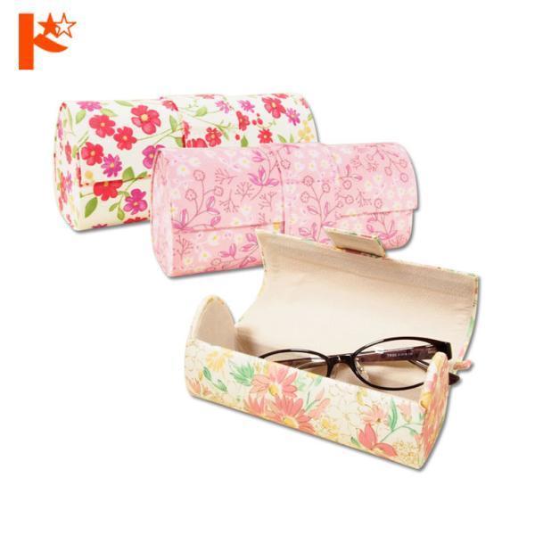 メガネケース フラワー柄 全3カラー 70c104 青山眼鏡 眼鏡 小物入れ ポーチ サングラスケース マグネットボタン 花柄 ドリームコンタクトpaypayモール店 通販 Paypayモール