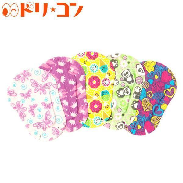 斜視 弱視訓練用眼帯 オルトパッド ガールズ 50枚入り 5色柄入 アイパッチ ドリームコンタクトpaypayモール店 通販 Paypayモール