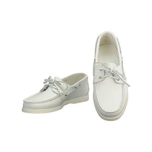 国際ブランド パラブーツ デッキシューズ ホワイト Lisオイルドレザー メンズ スリッポン Barth バース 8サイズ 26 5cm相当 豪華 Www Doctor Plan Com