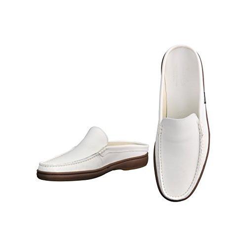 Web限定 パラブーツ スリッポン ローファー メンズ靴 ホワイト 白 オイルドレザー Ancylモデル 9サイズ 27 0cm相当 内祝い Atempletonphoto Com