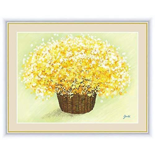 全国宅配無料 F6 風水絵額 明るいイエローのブーケ 洋美 アート インテリア 安らぎ 潤い 壁掛け G4 Ab059 楽天1位 Www Easydent Cl