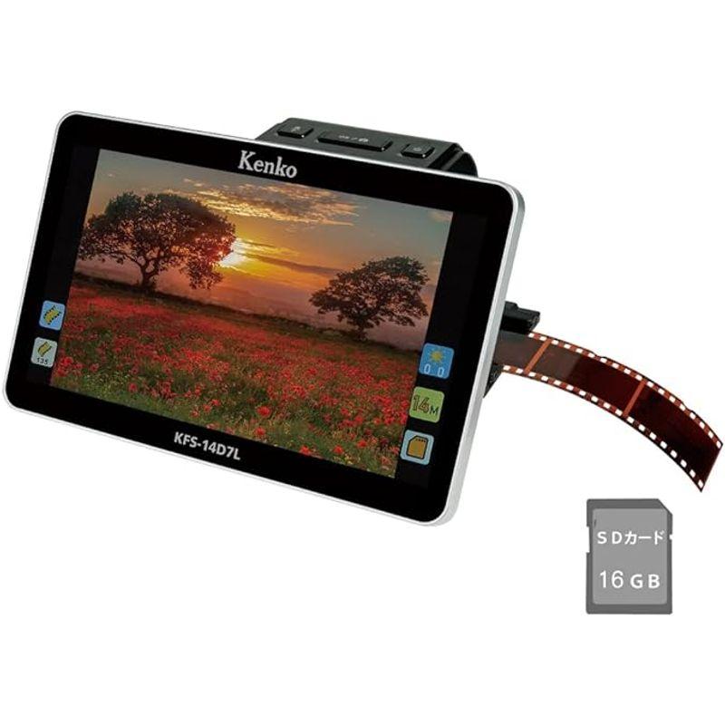 Kenko ケンコー フィルムスキャナー KFS-14D7L SDカード16GB付 大型7インチ液晶モニター デジタルフォトフレーム     商品情報    【商品名】　Kenko ケンコー フィルムスキャナー KFS-14D7L SDカード16GB付 大型7インチ液晶モニタ OCQ2291921038(22028円)