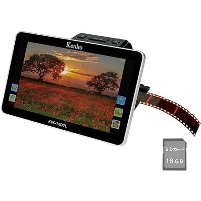 Kenko ケンコー フィルムスキャナー KFS-14D7L SDカード16GB付 大型7インチ液晶モニター デジタルフォトフレーム     商品情報    【商品名】　Kenko ケンコー フィルムスキャナー KFS-14D7L SDカード16GB付 大型7インチ液晶モニタ OCQ2291921038(22028円)