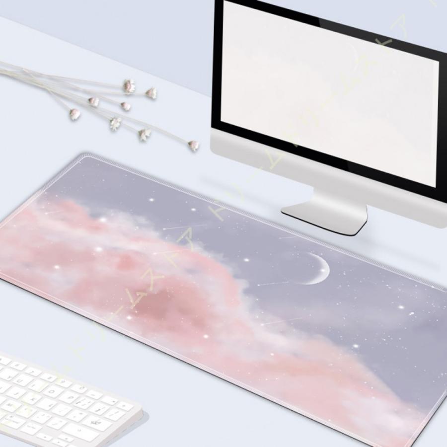 デスクマット 多機能 勉強机 マット 女の子 学習机マット デスク 勉強机 学習机 事務机 テーブル レーザー 抽象的 マウス 対応 マウスパッド おしゃれ 机上アクセサリー