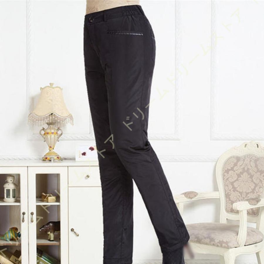 ダウンパンツ レディース 中綿パンツ 暖パンツ 防寒パンツ ハイウエスト ストレッチ 中綿入り 防風 軽量 登山 アウトドア 保温 ウエストゴム 暖かい 秋冬 21新作