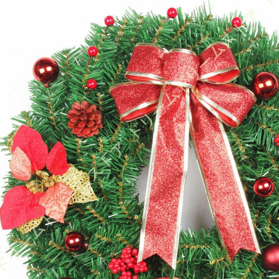 ずっと気になってた クリスマス 飾り ガーランド クリスマスリース 花輪 リボン オーナメント ライト付き 電池式 クリスマスツリー キャンディー クリスマス用品 Wantannas Go Id