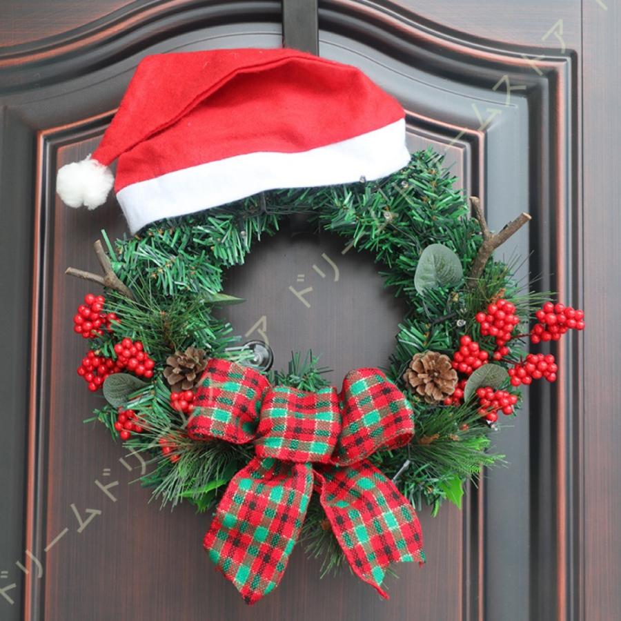 1789円 最大12%OFFクーポン クリスマスリース 松かさ クリスマス 30cm 北欧風 手作り クリスマス用玄関飾り 壁掛け お祝い ドア 玄関 庭園 部屋 壁飾り ガーランド おしゃれ