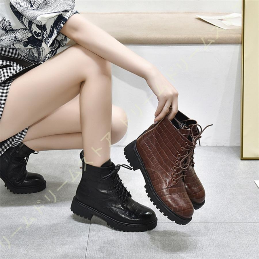 爆安プライス 編み上げブーツ レディース ブーツ レディース ショートブーツ 厚底 アンクルブーツ レースアップブーツ 袴 黒 編み上げ 歩きやすい レースアップ 公式通販 n Go Th